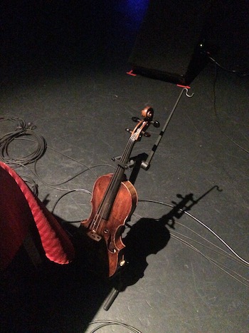 Violin and Electronics.